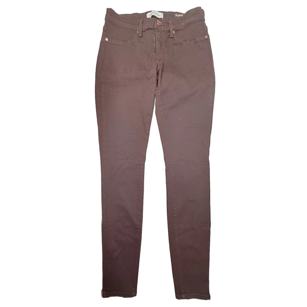 Henry & Belle Super Skinny Jeans Womens 27 Sable Brown Stretch Denim Made USA
